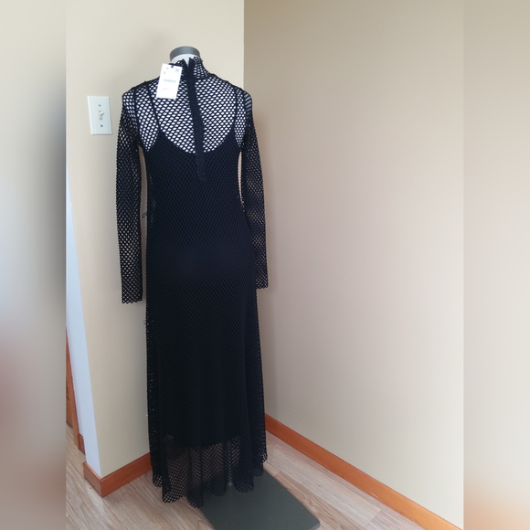 Zara Long black dress - Picture 7 of 7